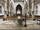 The nave seen from the narthex